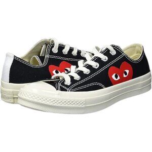 NEW Converse x Comme des Garçons PLAY Chuck 70 Low Top Sneaker
